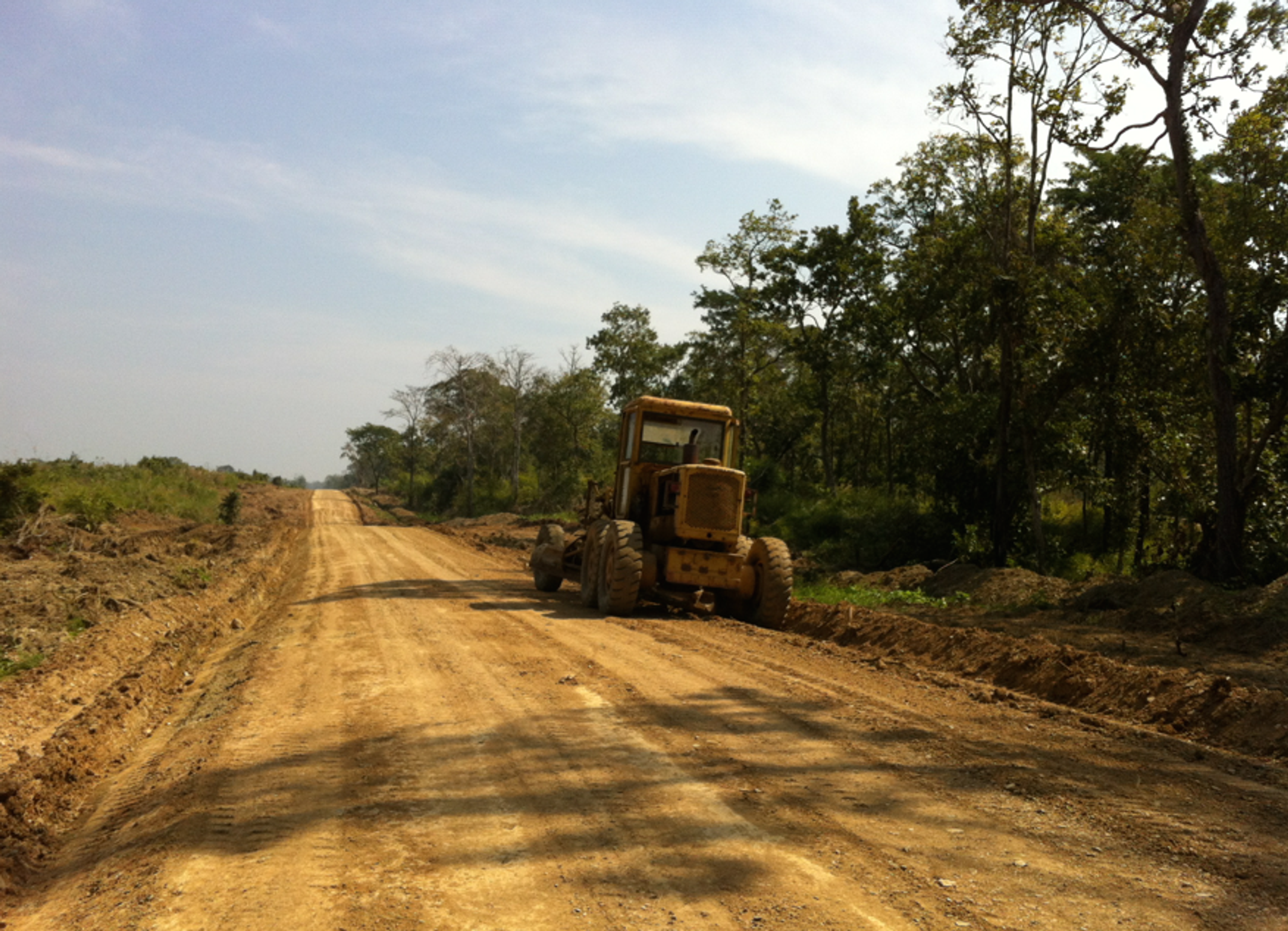 New roads being built