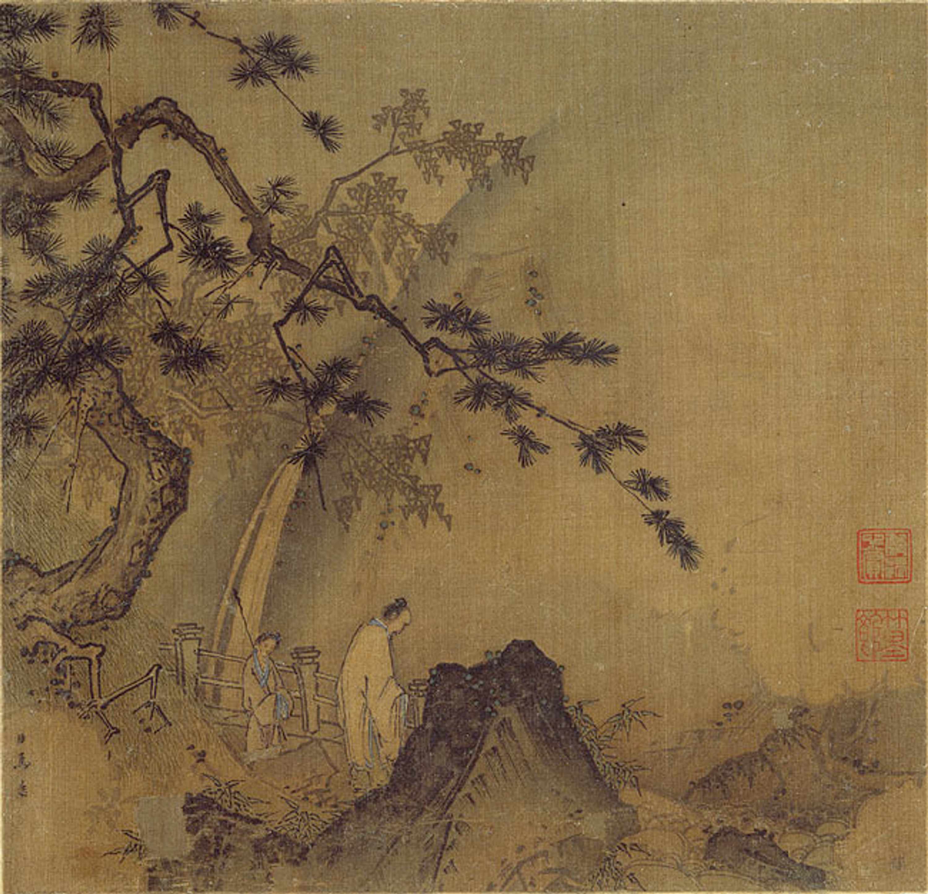 MaYuan-Scholar-by-a-Waterfall-13thCentury