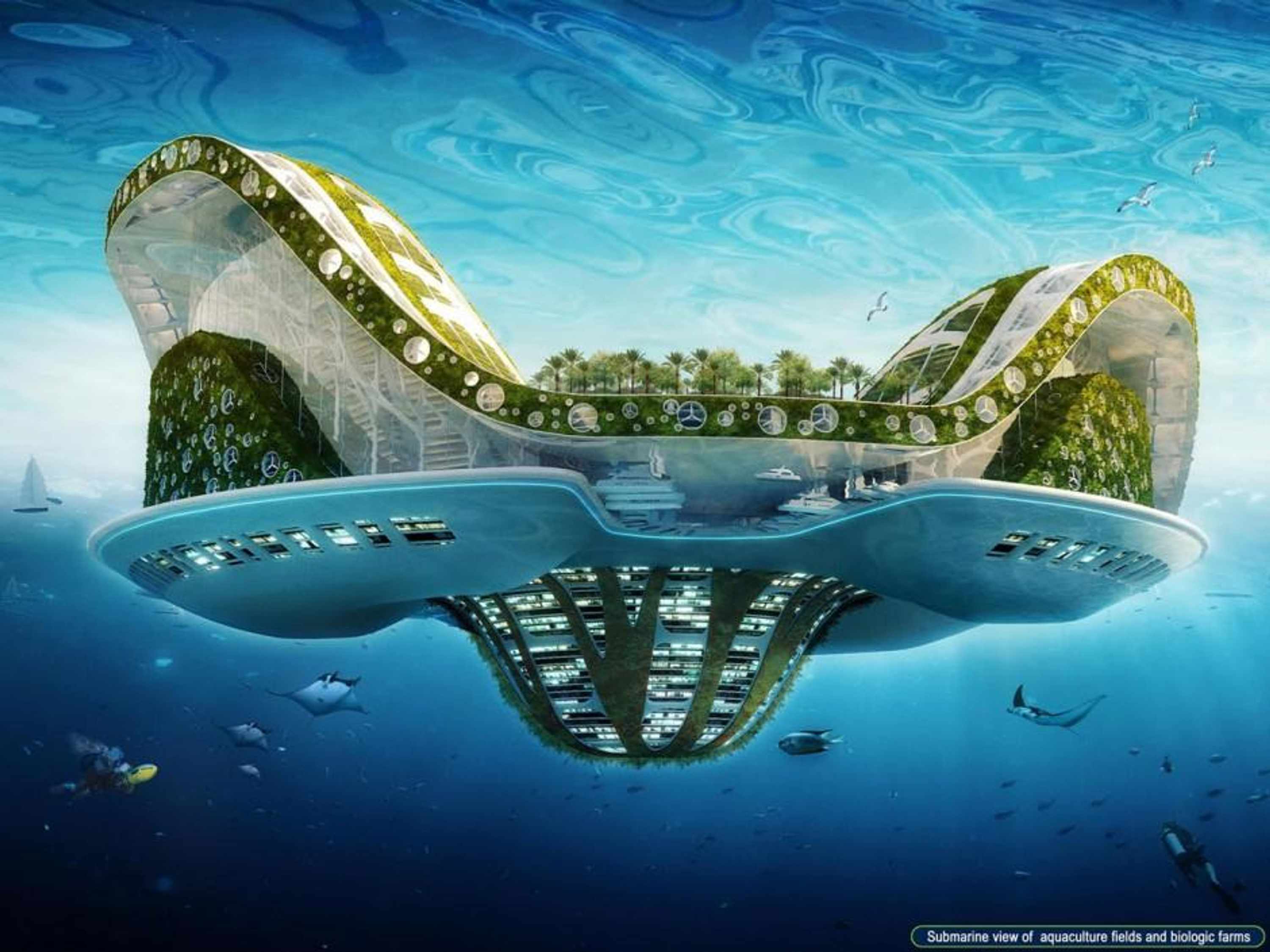 Vincent Callebaut Lilypads from The Future We Want 