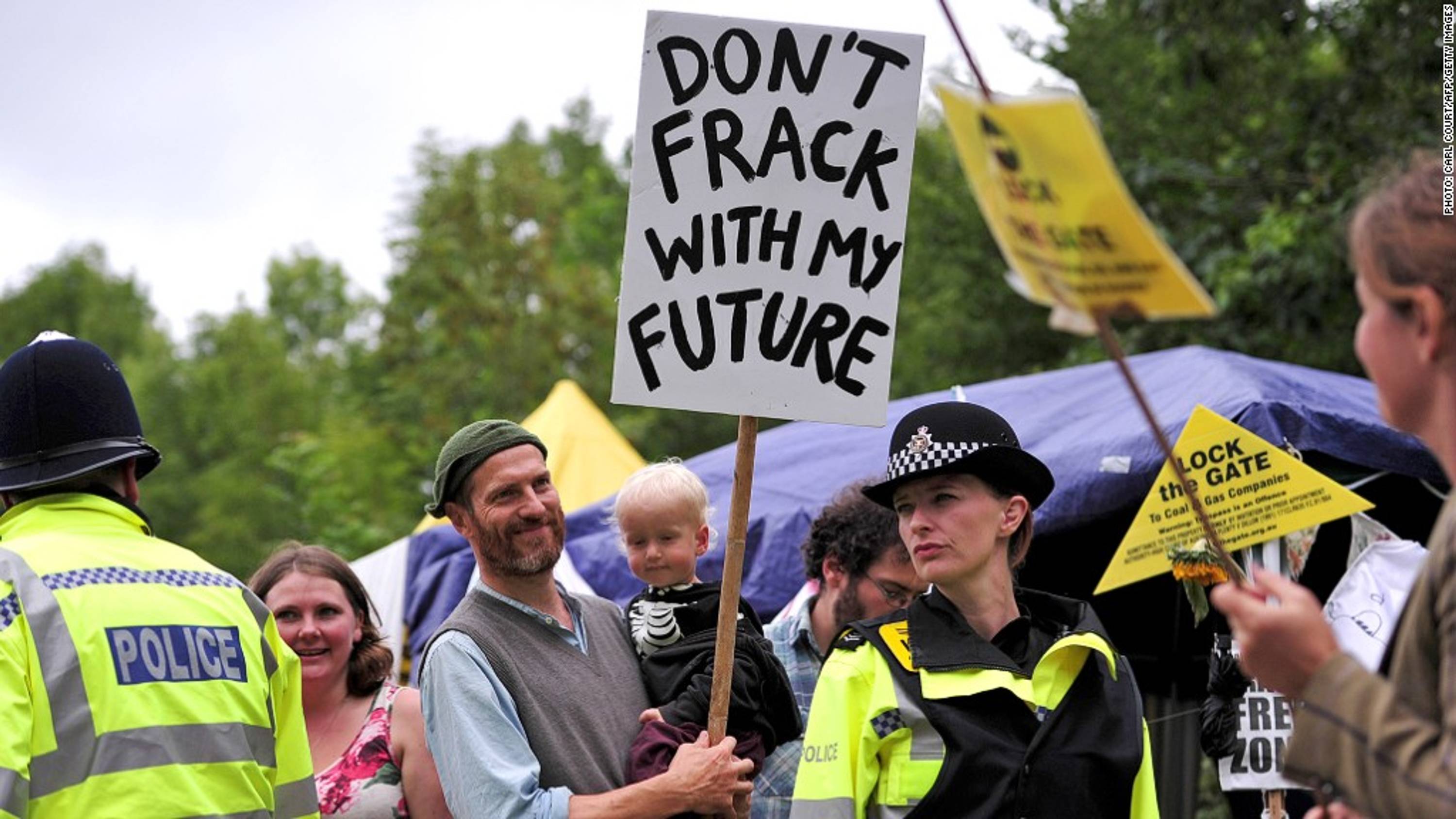 Fracking Protests UK